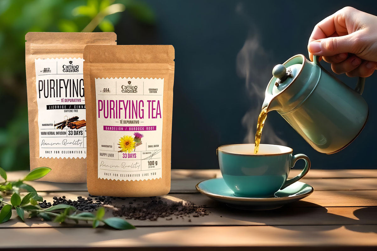 tés détox para desintoxicar el cuerpo