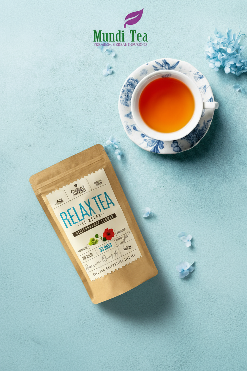 Infusión funcional para relajarse y dormir: descubre cómo “Relax Tea Nº005” transforma tu noche