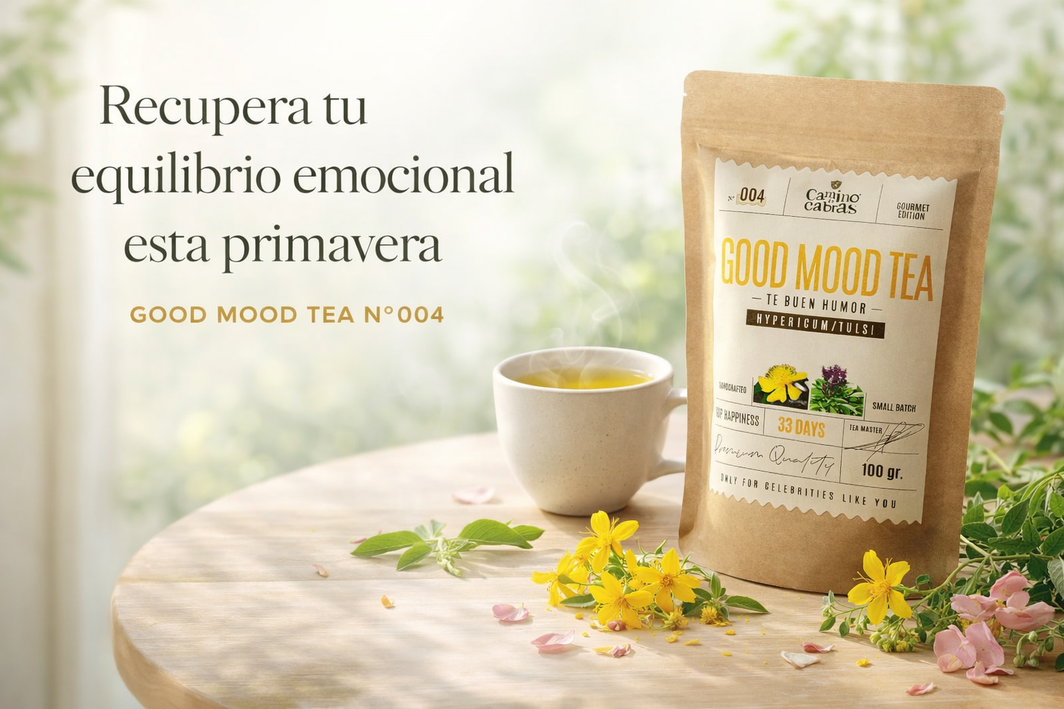 Cambios de humor en primavera: dos plantas naturales que ayudan a equilibrar cuerpo y mente