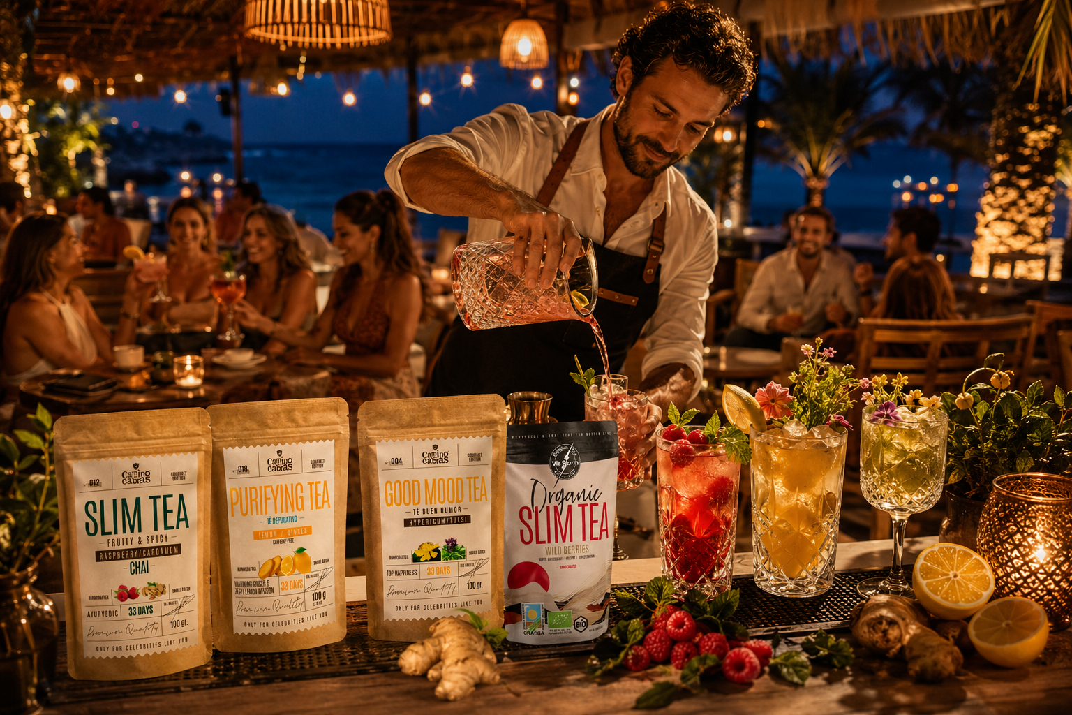 Mocktails con Té e Infusiones: 10 Bebidas Sin Alcohol Saludables para tus Noches de Verano