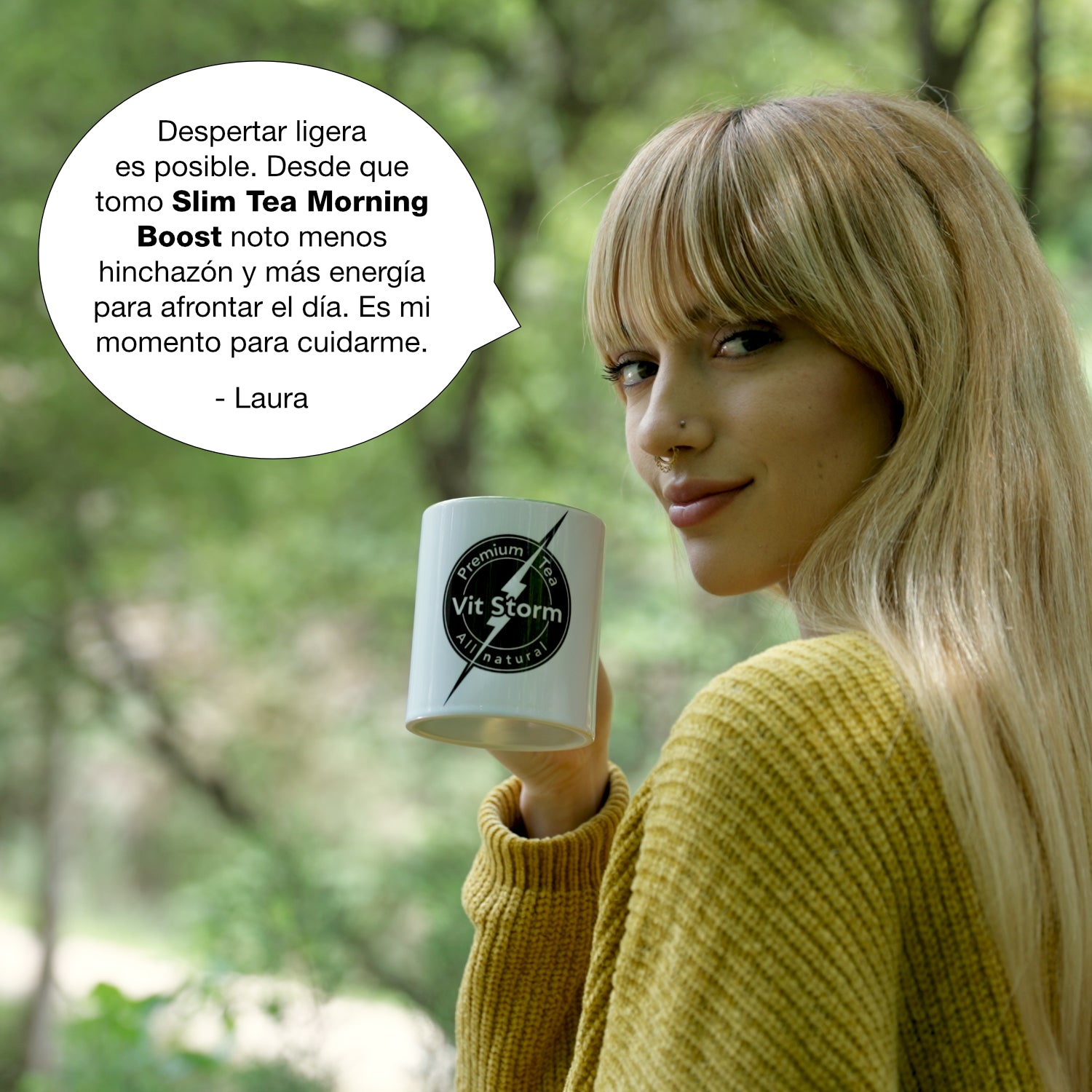 Slim Tea Morning Boost – Té Detox Adelgazante Premium, Ecológico y Energizante | Vitstorm