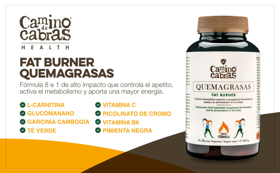 Quemagrasas Vegano