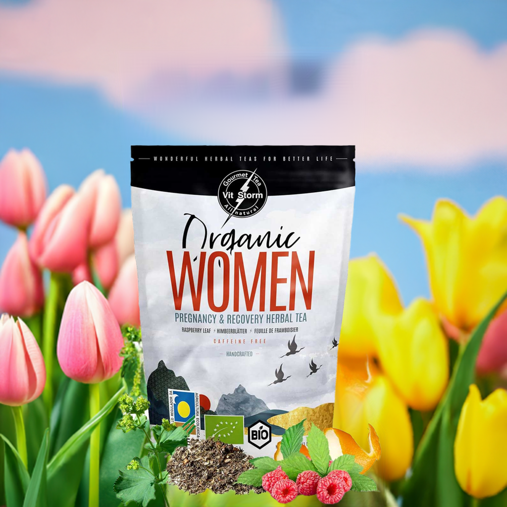 Té de Hojas de Frambuesa Ecológico – Vitstorm Bio