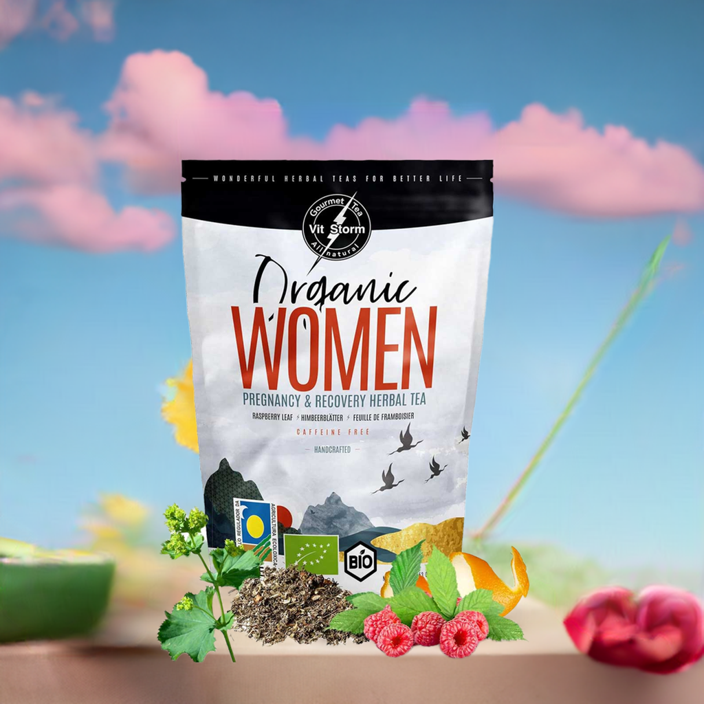 Té de Hojas de Frambuesa Ecológico – Vitstorm Bio
