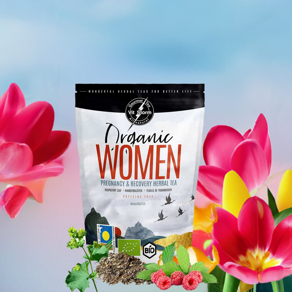 Té de Hojas de Frambuesa Ecológico – Vitstorm Bio