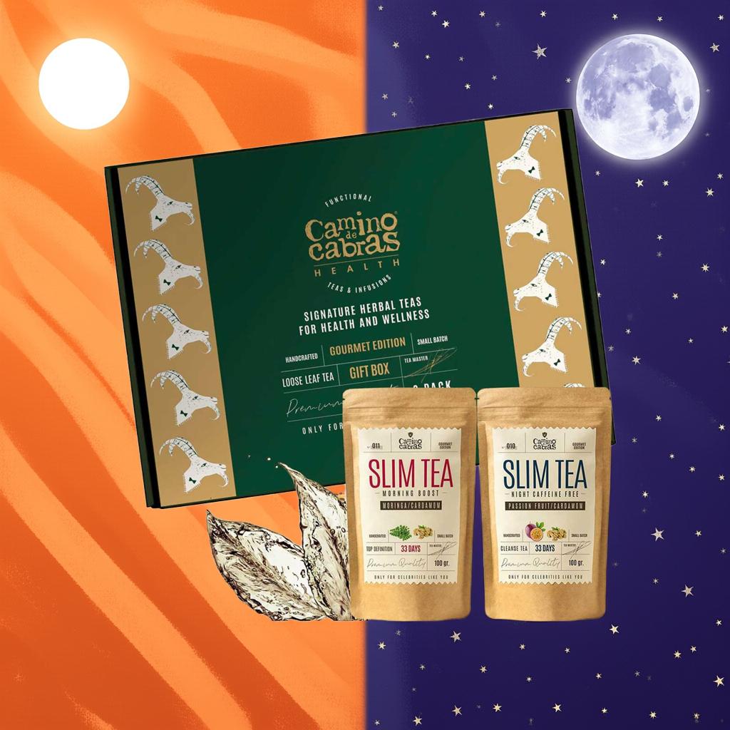 Pack Slim Tea Morning Boost + Slim Tea Night Caffeine Free